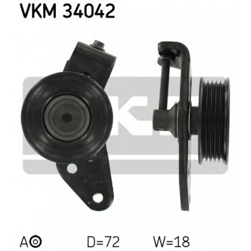 VKM 34042 SKF Натяжний ролик
